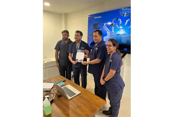 Underwent Robotics Surgical Training at CMR Robotics, Goa. Certified Robotics Surgeon
