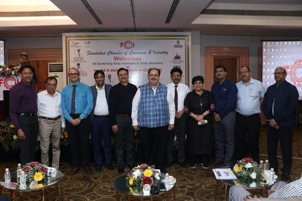 Guest Speaker on Robotics Surgery at Faridabad Chamber of Commerce Industry At Health and Wellness Seminar