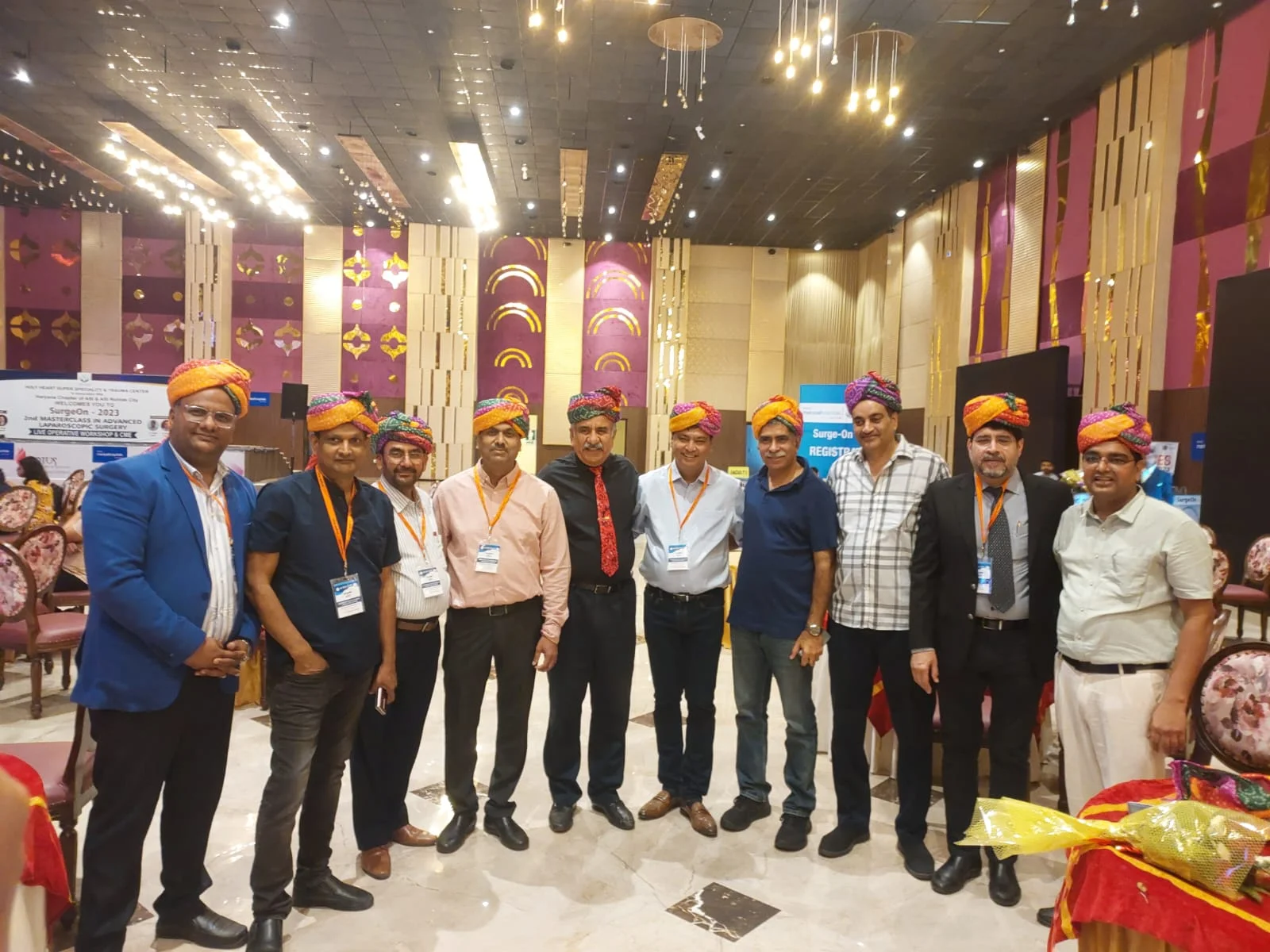 Participation in Live Operative Workshop in Rohtak with All Grand Masters of Surgery
