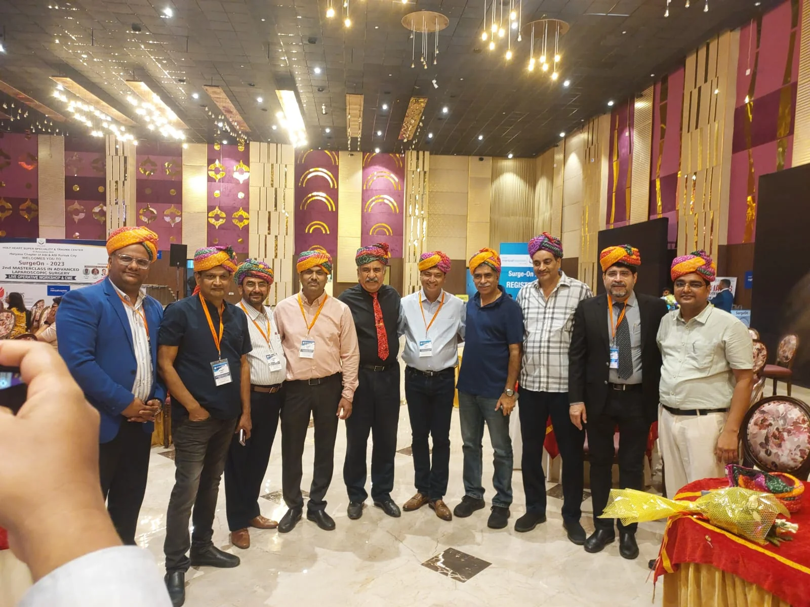 Participation in Live Operative Workshop in Rohtak with All Grand Masters of Surgery