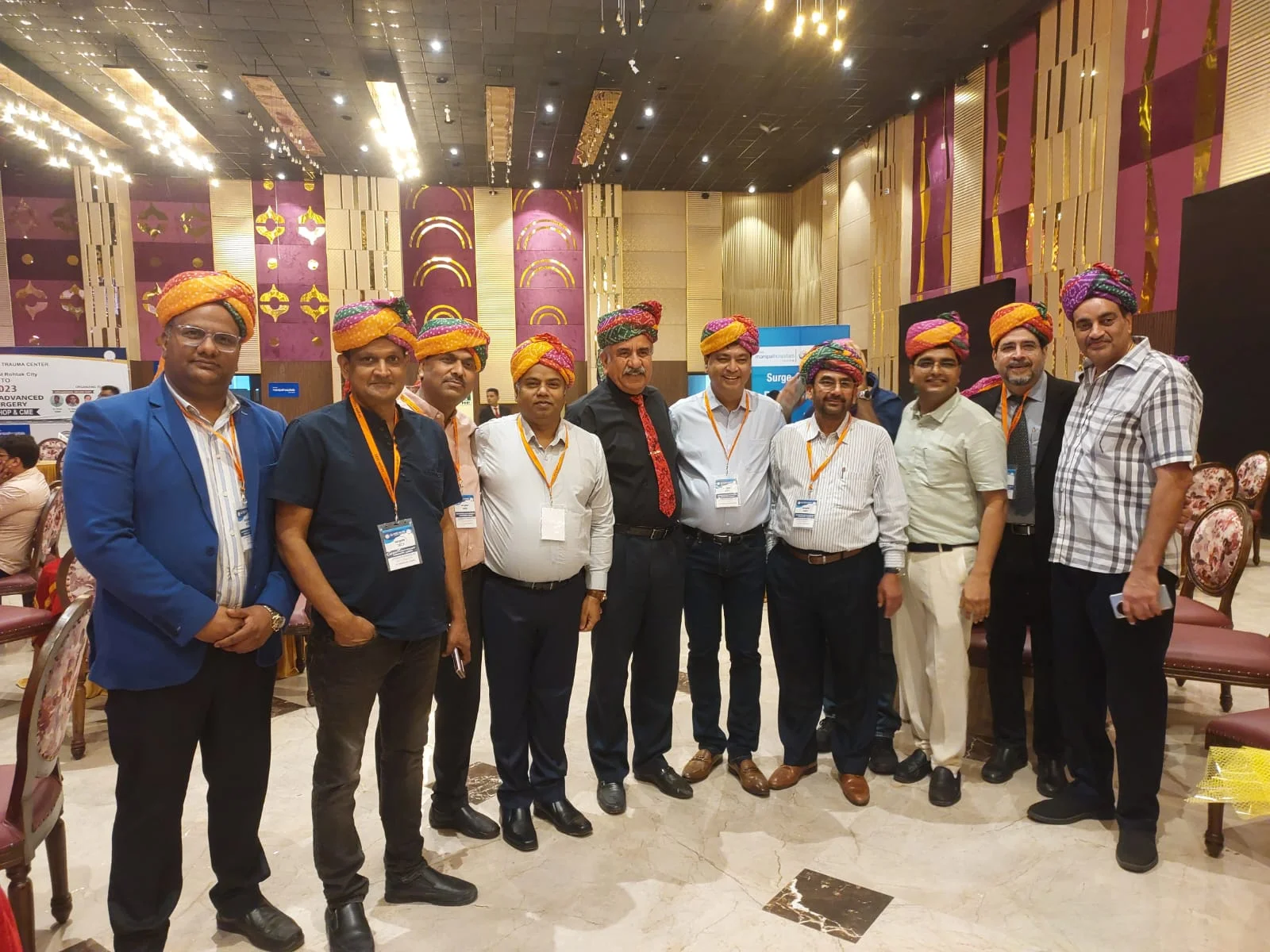 Participation in Live Operative Workshop in Rohtak with All Grand Masters of Surgery