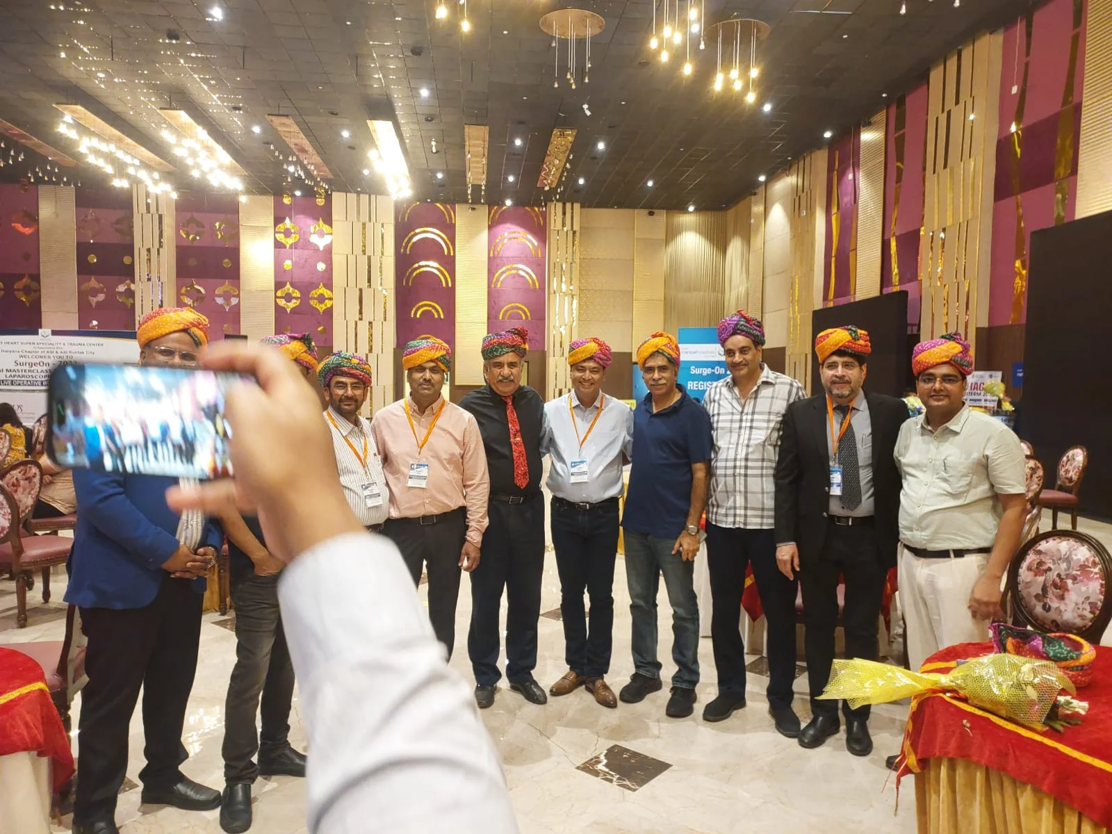 Participation in Live Operative Workshop in Rohtak with All Grand Masters of Surgery