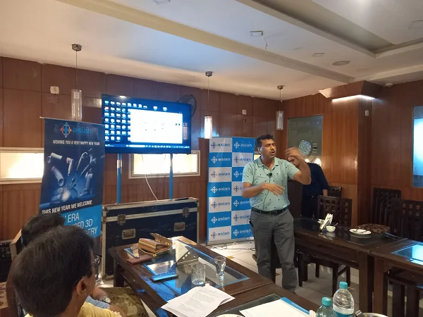 Given Lectures Over Robotics Surgery at Palwal IMA Meet This Week