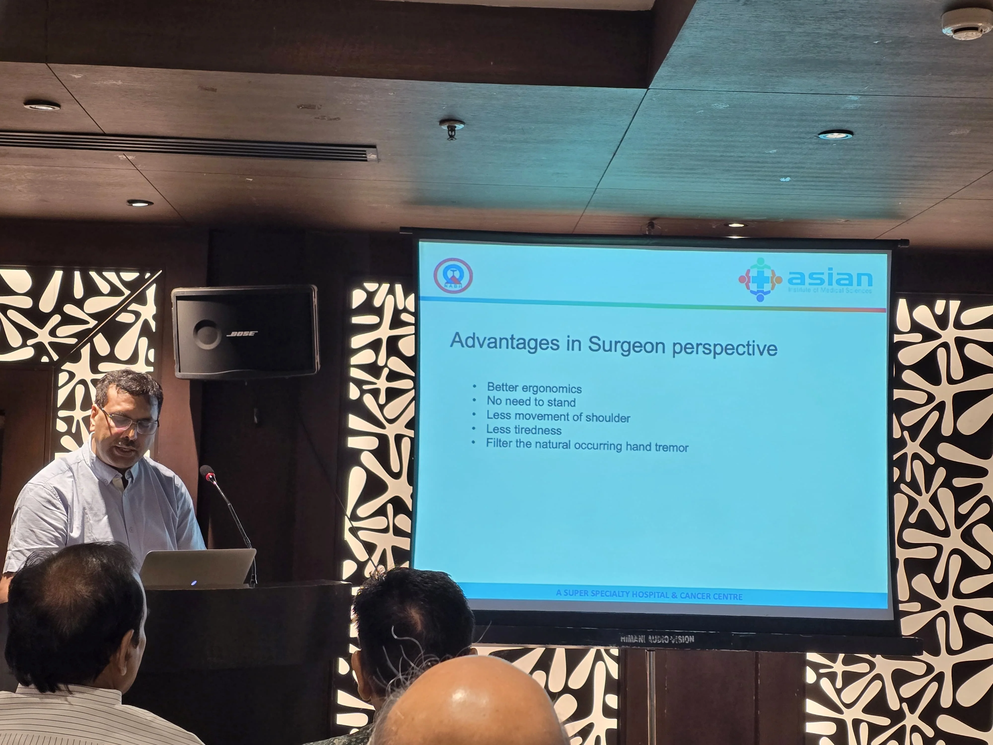 Participated in Continued Medical Education Program with General Practitioner Forum Faridabad over Benefits of Robotics Surgery