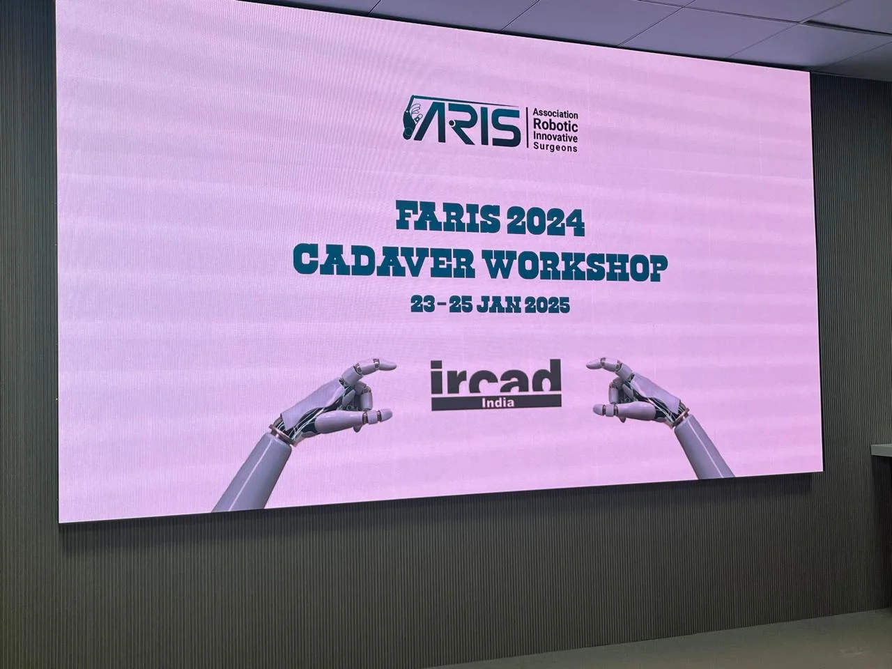Robotics Surgeons of India at IRCAD Indore