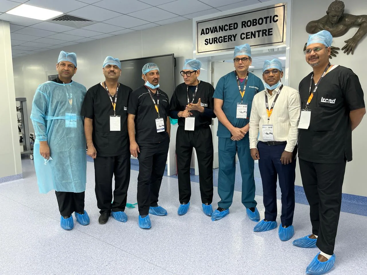 Robotics Surgeons of India at IRCAD Indore