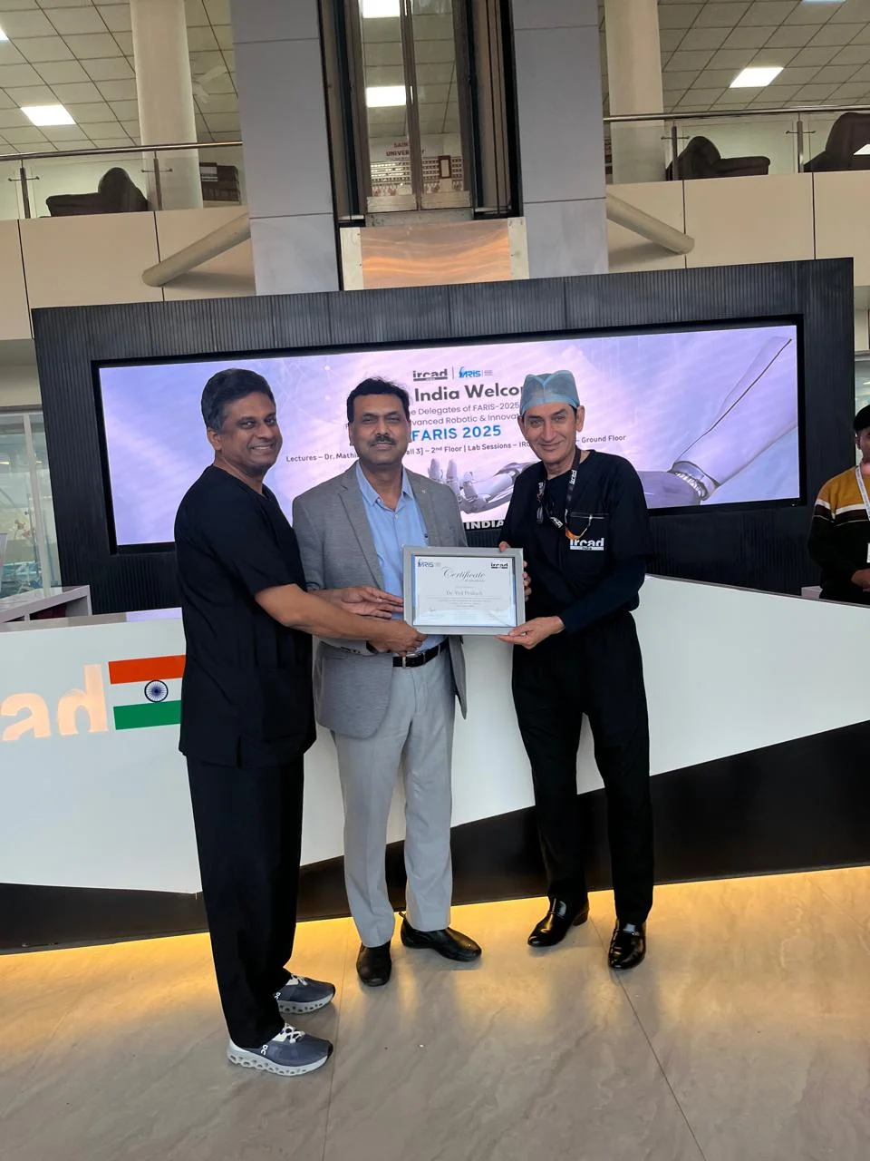 Robotics Surgeons of India at IRCAD Indore