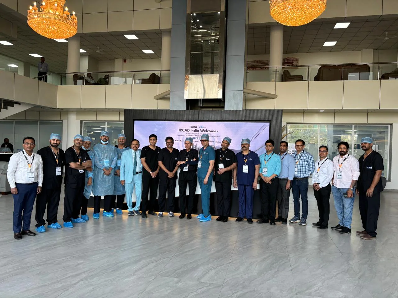 Robotics Surgeons of India at IRCAD Indore