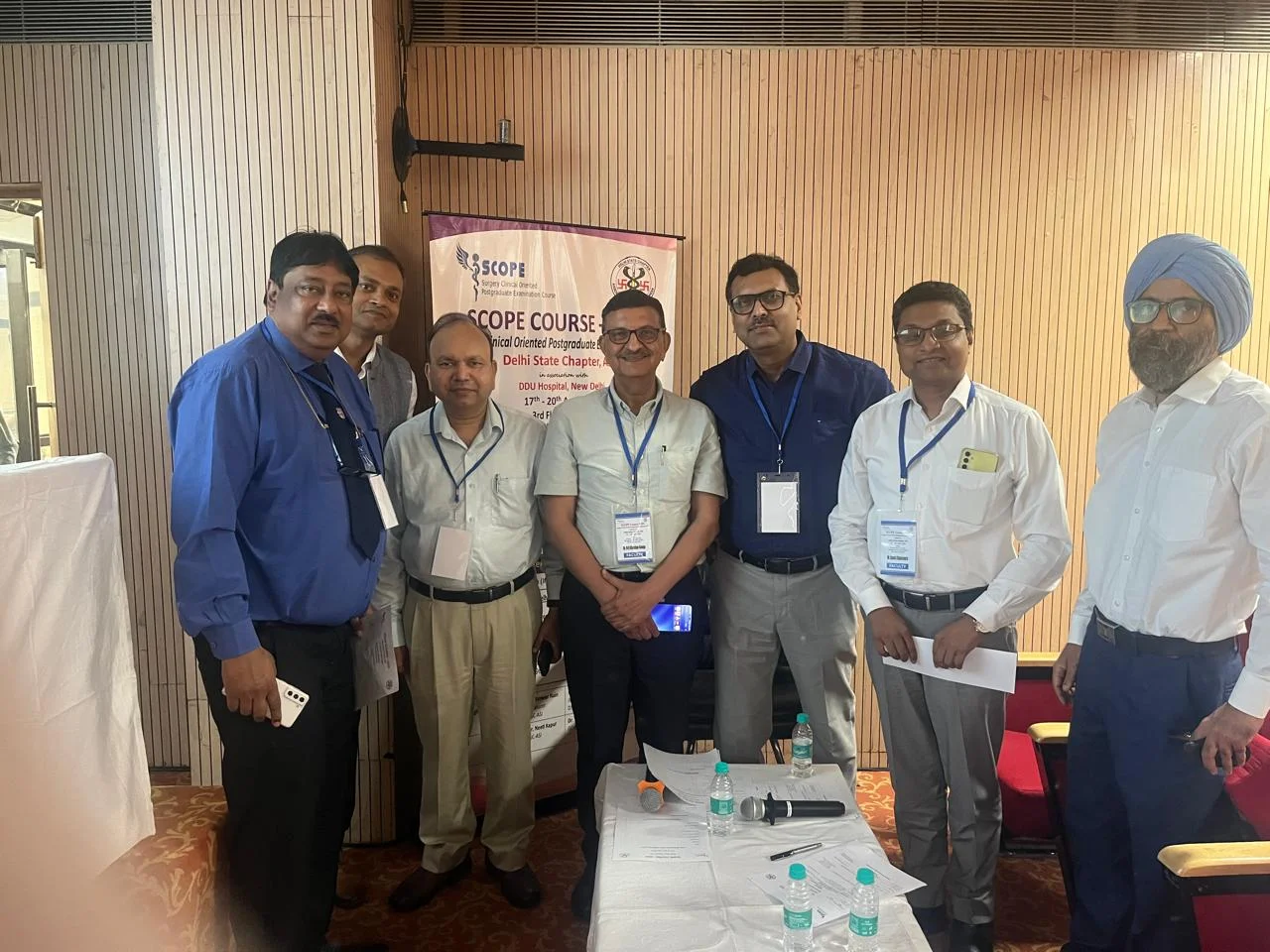Participation as a faculty in SCOPE at DDU Hospital Delhi