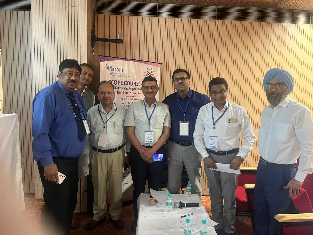 Participation as a faculty in SCOPE at DDU Hospital Delhi