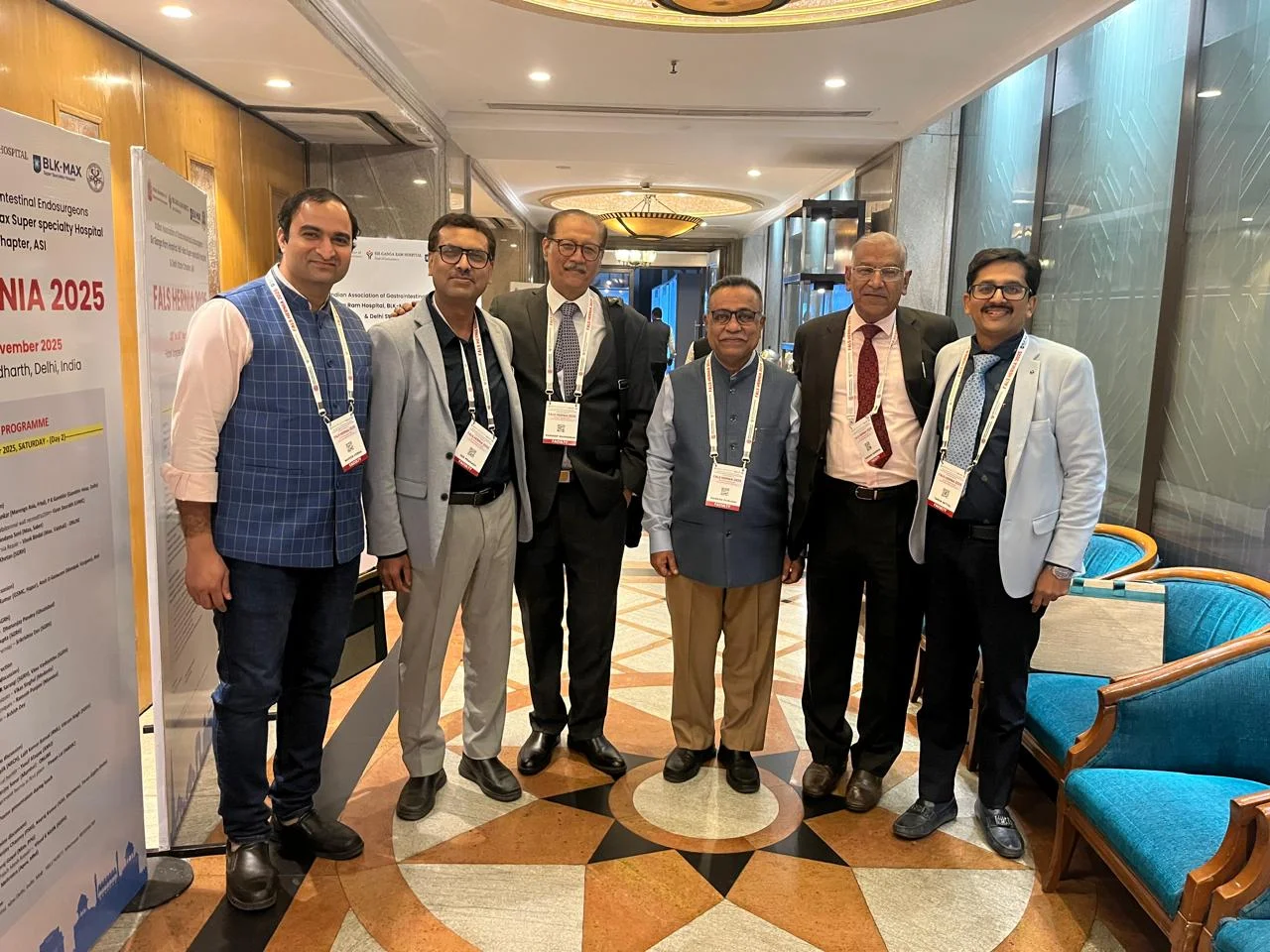 Pannel Discussion On Hernia Surgery Complications In Ongoing FALS Hernia Conference At JP Sidharth Hotel Organised By Sir Ganga Ram Hospital And BLK
